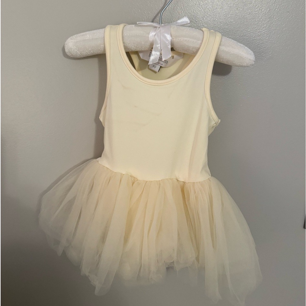 Yellow toddler girl tutu